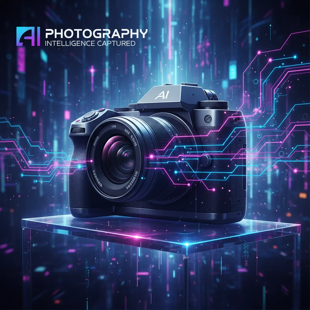 Futuristic illustration of AI processing a camera image