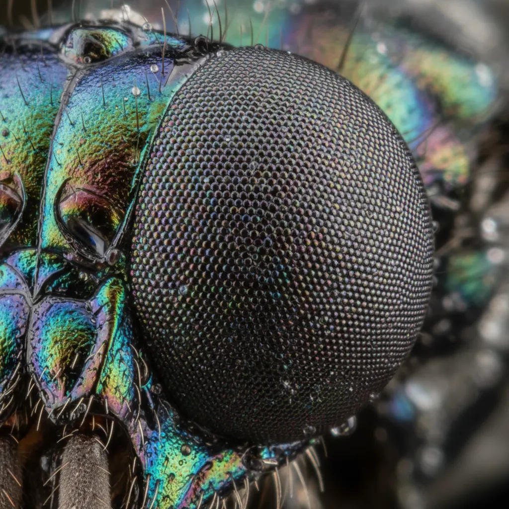 Macro focus stacking result showing incredible detail